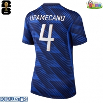 Frankrike Dayot Upamecano #4 Hjemmedrakt Dame VM 2026 Kortermet